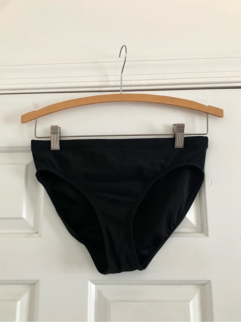 Auden Basic Neutral Black Bikini Swim Beach Pool Bottoms Size Small